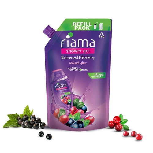 Fiama shower gel - shower, blackcurrant