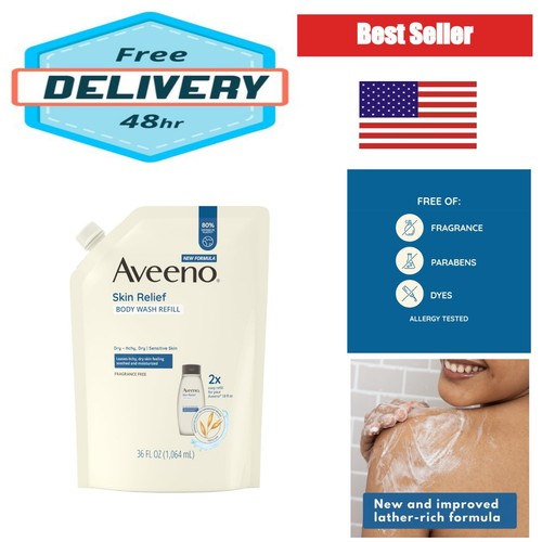 Aveeno skin relief body wash - skin,