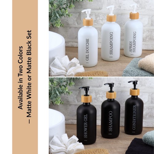 Set refillable shower - of,