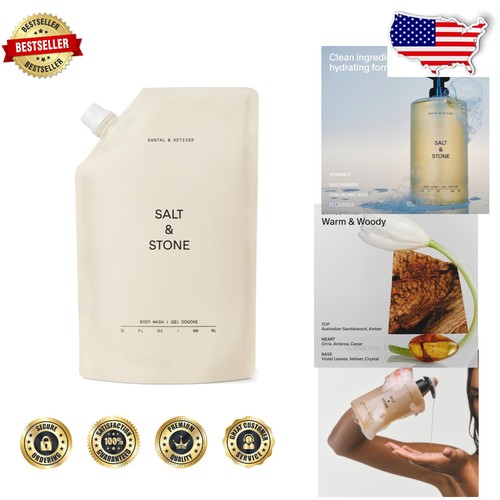 Santal vetiver body wash - santal,