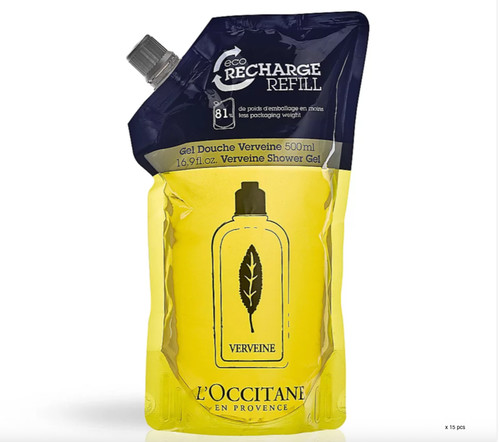 Occitane verbena shower gel - verbena,