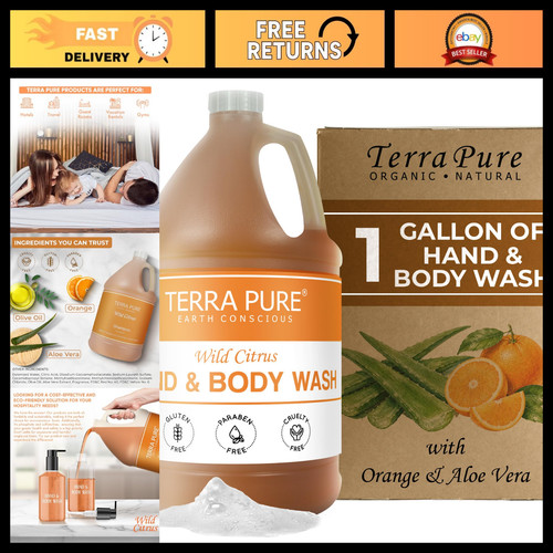 Gallon hand body wash - &,