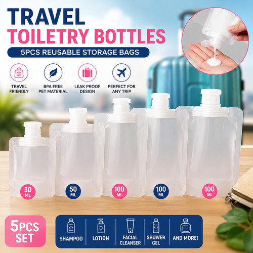 Travel bottles empty - empty, squeeze
